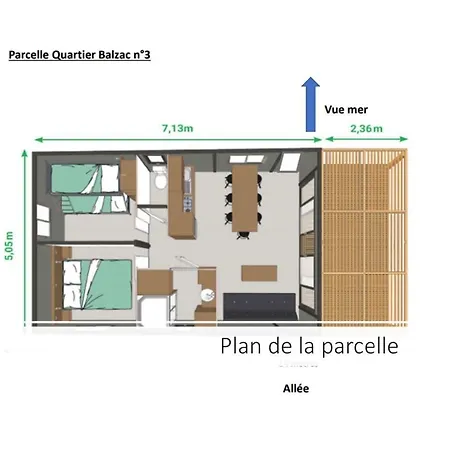 35 M2 L Ile D Or Saint-raphael Campingplatz Saint-Raphaël